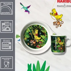 Kindergeschirr-Set HARIBO Jungle | 2-teilig | grün