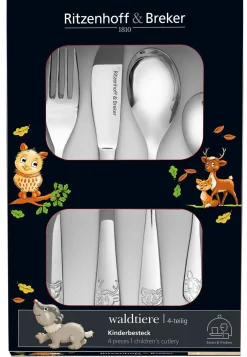 Kindergeschirr-Set Waldtiere | 10-teilig