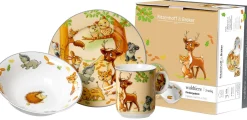 Kindergeschirr-Set Waldtiere | 3-teilig
