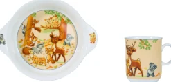 Kindergeschirr-Set Waldtiere | 2-teilig