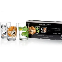 Kindergläser-Set Happy Zoo | 6-teilig | 205 ml