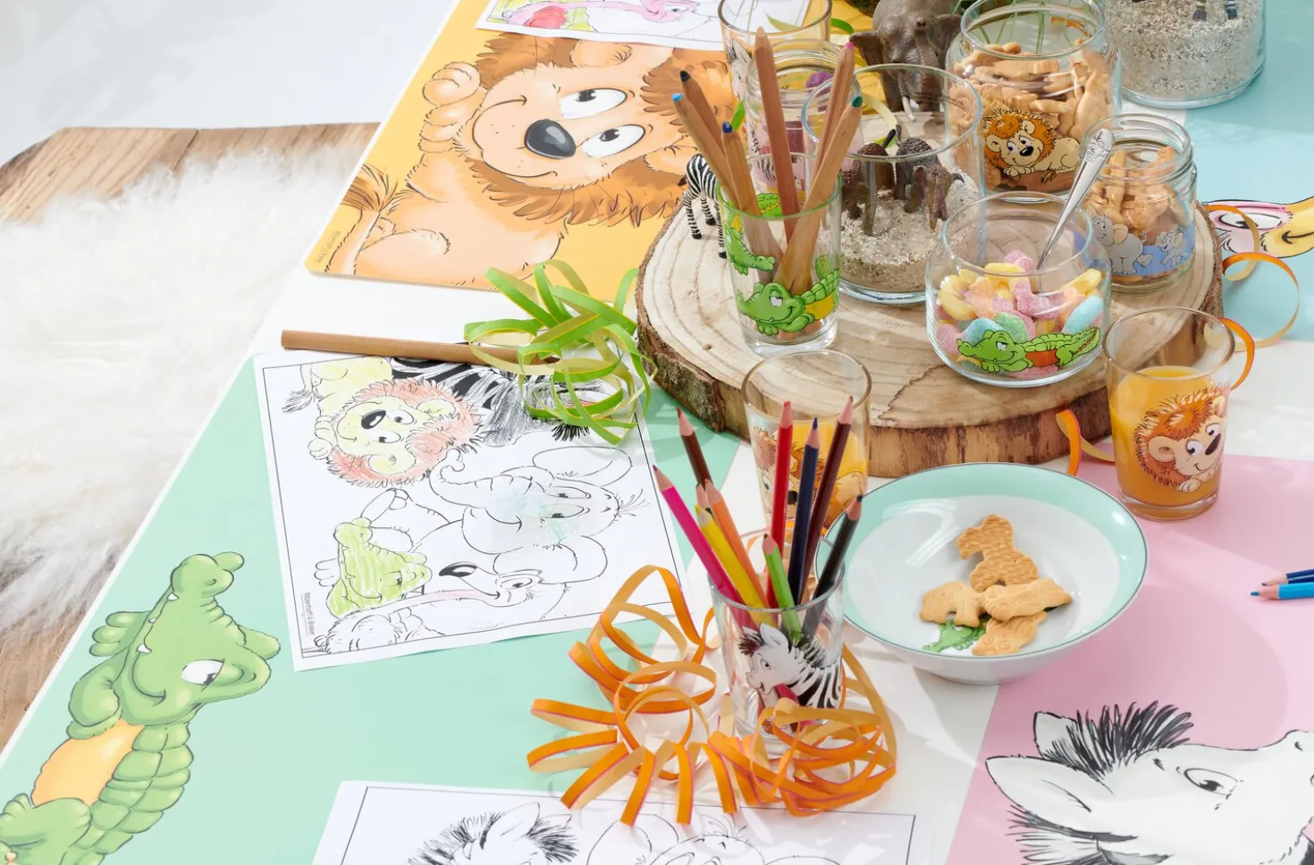 Kindergläser-Set Happy Zoo | 3-teilig | 205 ml