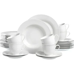 Kombiservice Bianco | 30-teilig | weiss