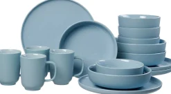 Kombiservice Jasper | 16-teilig | graublau
