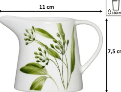 Milchkännchen + Zuckerdosen-Set Evora | 2-teilig | grün