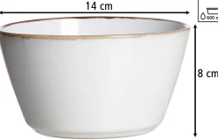 Müslischale Visby | 700 ml | weiss