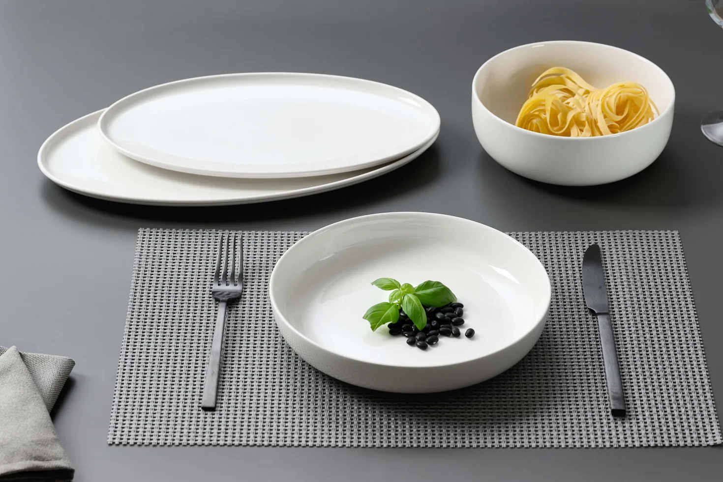 Pastateller Skagen | 21,5 cm | weiss