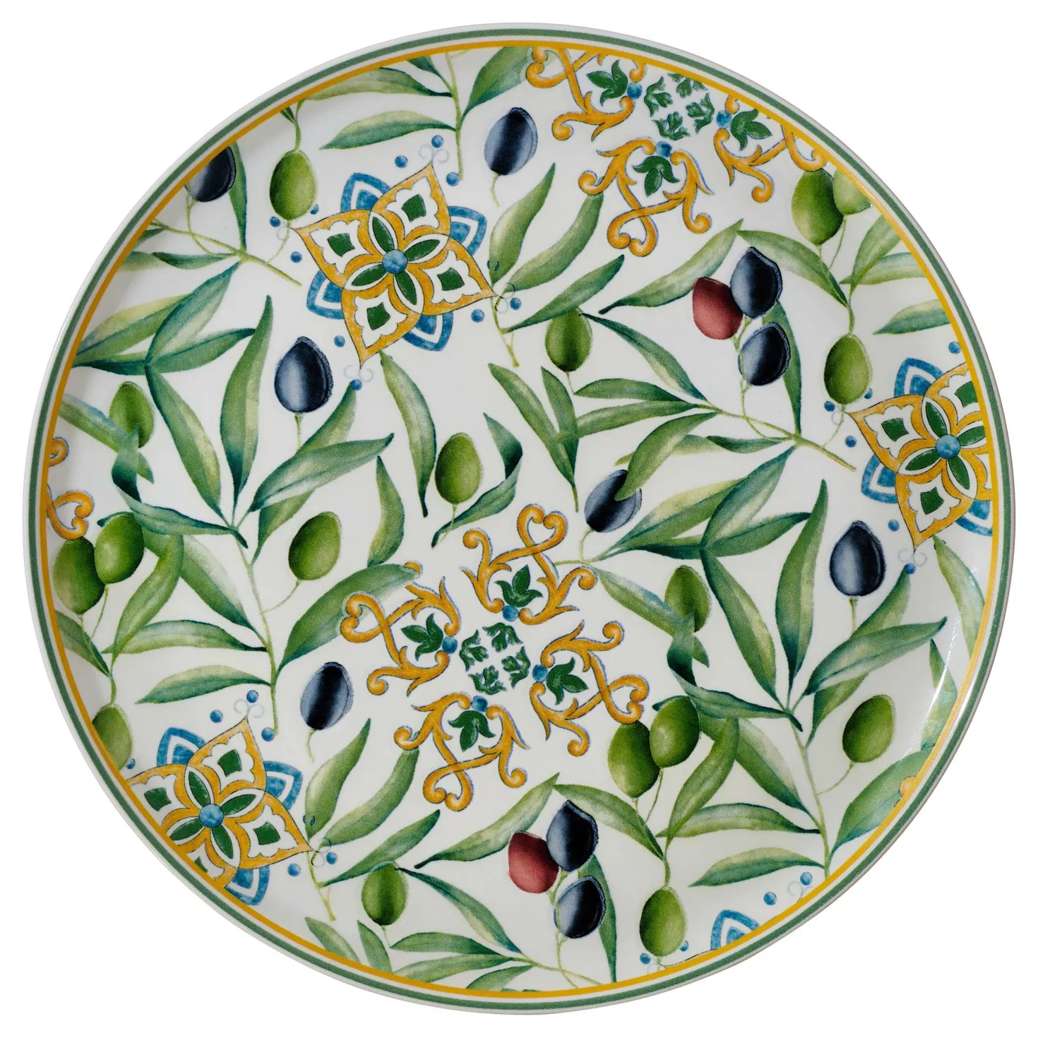 Pizzateller Roma Oliva | 31,5 cm Durchmesser