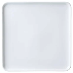 Platte Skagen | 21 cm | weiss | quadratisch
