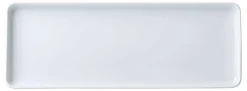 Platte Skagen | 20,5 x 7,5 cm | weiss | rechteckig