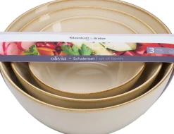 Schalen-Set Olivia | 3-teilig | beige