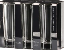 Schnapsgläser-Set Salute | 6-teilig | 65 ml