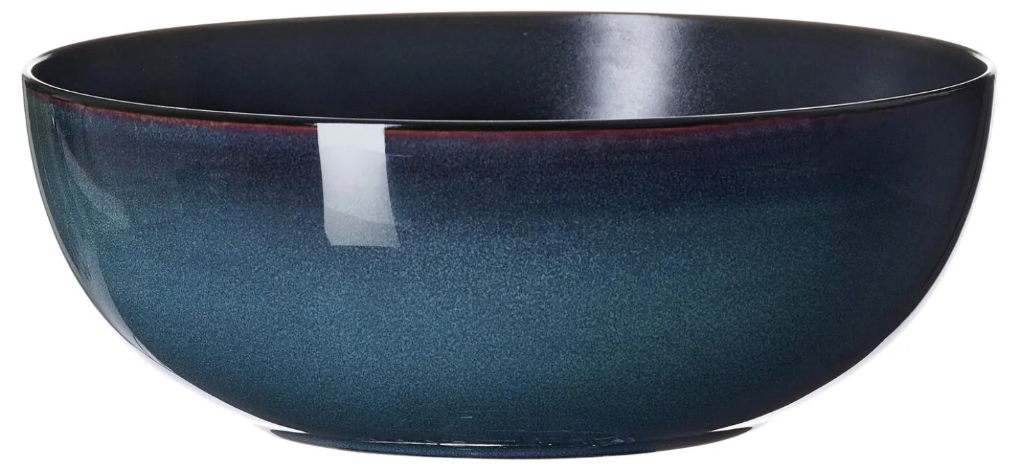 Servierschale Bali | 22,5 x 22,5 x 8 cm | blau