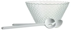 Servierschale Luisa | 25 x 25 x 12,5 cm | mit Besteck