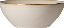 Servierschale Olivia | 19,5 x 19,5 x 7,5 cm | beige