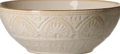 Servierschale Omara | 19,5 x 19,5 x 7 cm | beige
