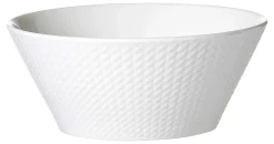 Servierschale Saphir | 18 x 18 x 7,5 cm | weiss