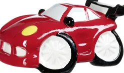 Spardose Speedy | 19,5 x 15 x 9,5 cm | rot