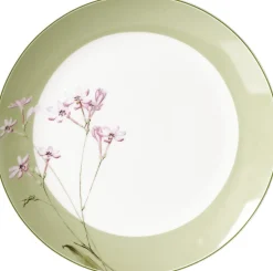Speiseteller Flora Blüte Verde | 27 cm | grün