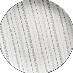 Speiseteller Sendai Ranke | 27 cm | grau