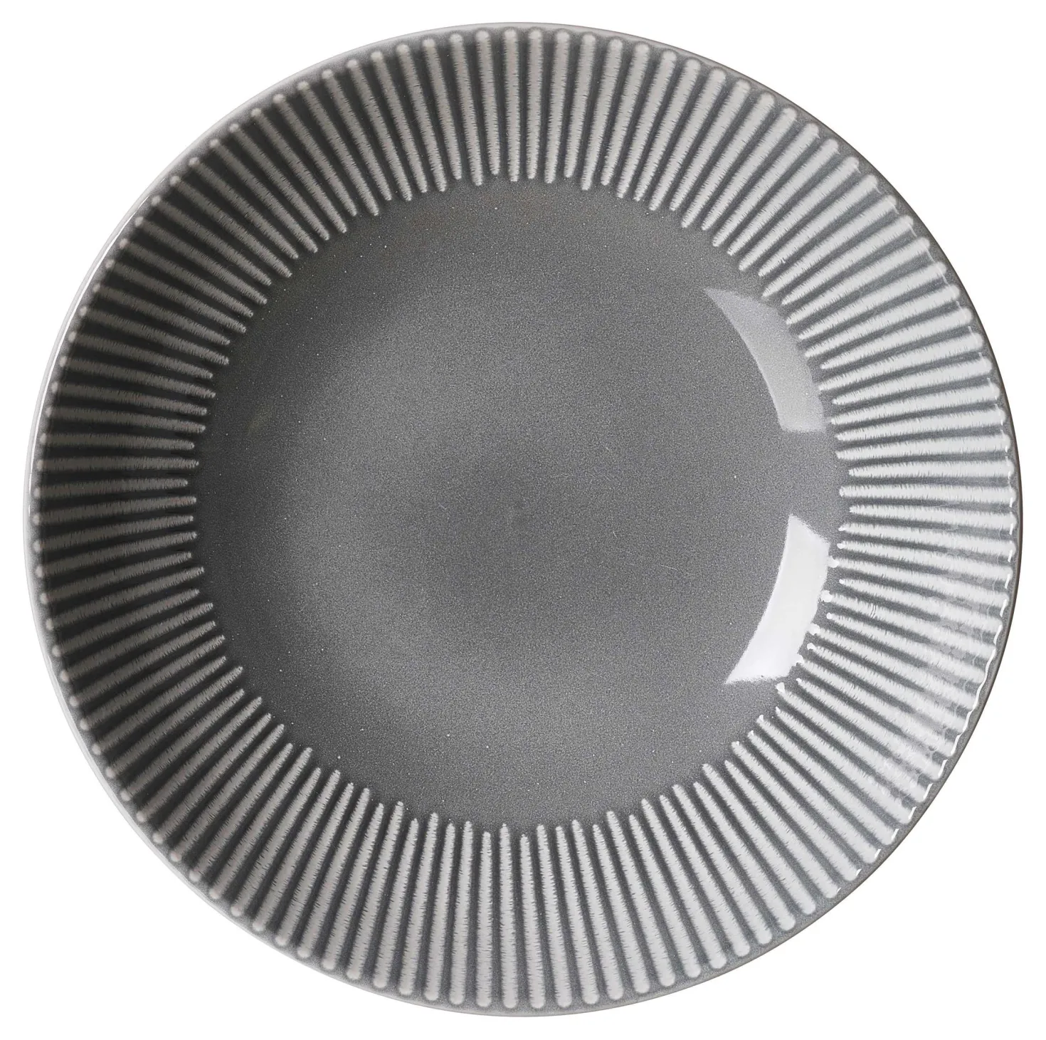 Suppenteller Banda | 20 cm | grau