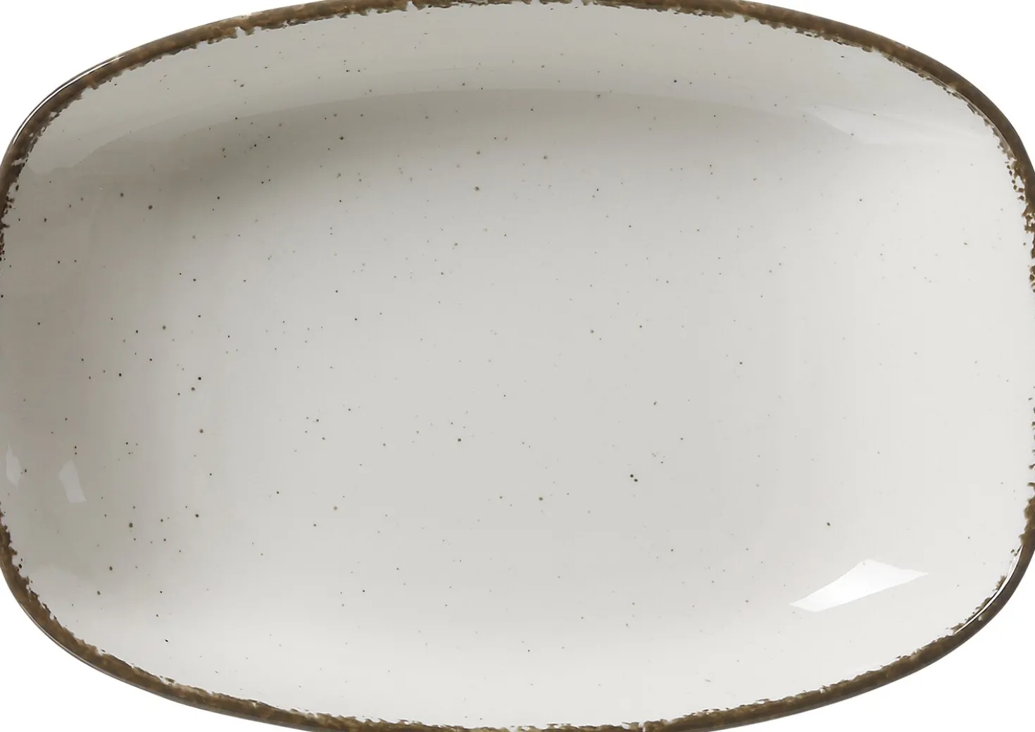 Suppenteller Casa | 23,5 x 16 cm | creme | oval
