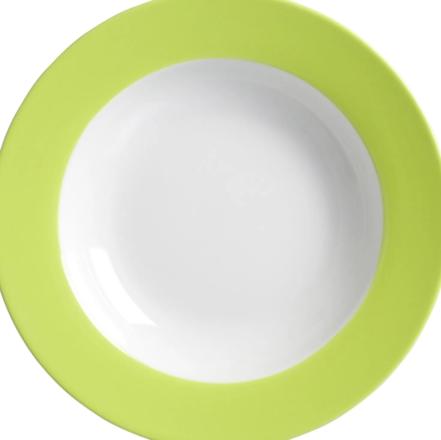 Suppenteller Doppio | 22 cm | grün