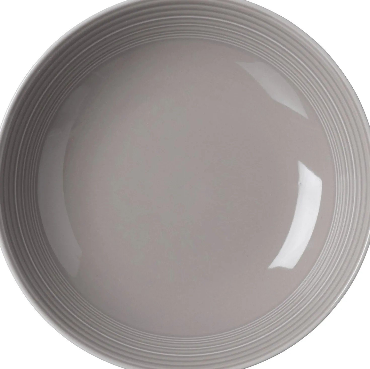 Suppenteller Levi | 22 cm | grau