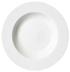 Suppenteller Saphir | 27 cm | weiss