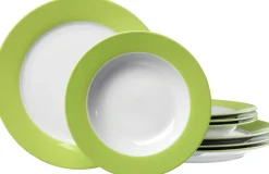 Tafelservice Doppio | 8-teilig | grün