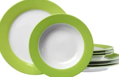 Tafelservice Doppio | 8-teilig | grün