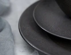 Tafelservice Kitwe | 8-teilig | schwarz