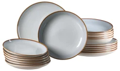 Tafelservice Portofino | 18-teilig | grau