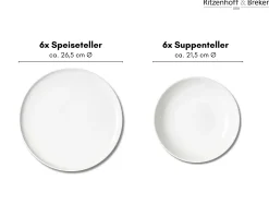 Tafelservice Skagen | 12-teilig | weiss