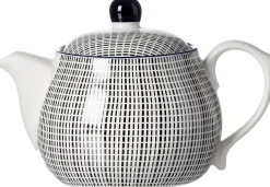 Teekanne Takeo Stripes | 500 ml | schwarz