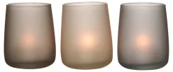 Teelichthalter Glow | 3-teilig