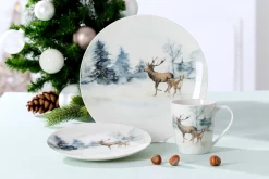 Teller Winterland | 20,5 cm | grün