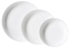 Teller-Set Friends Time | 3-teilig | weiss
