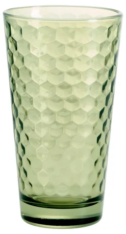 Trinkglas Favo | 350 ml | oliv