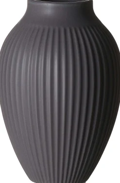 Vase Alsta | 10 x 10 x 15 cm | matt grau