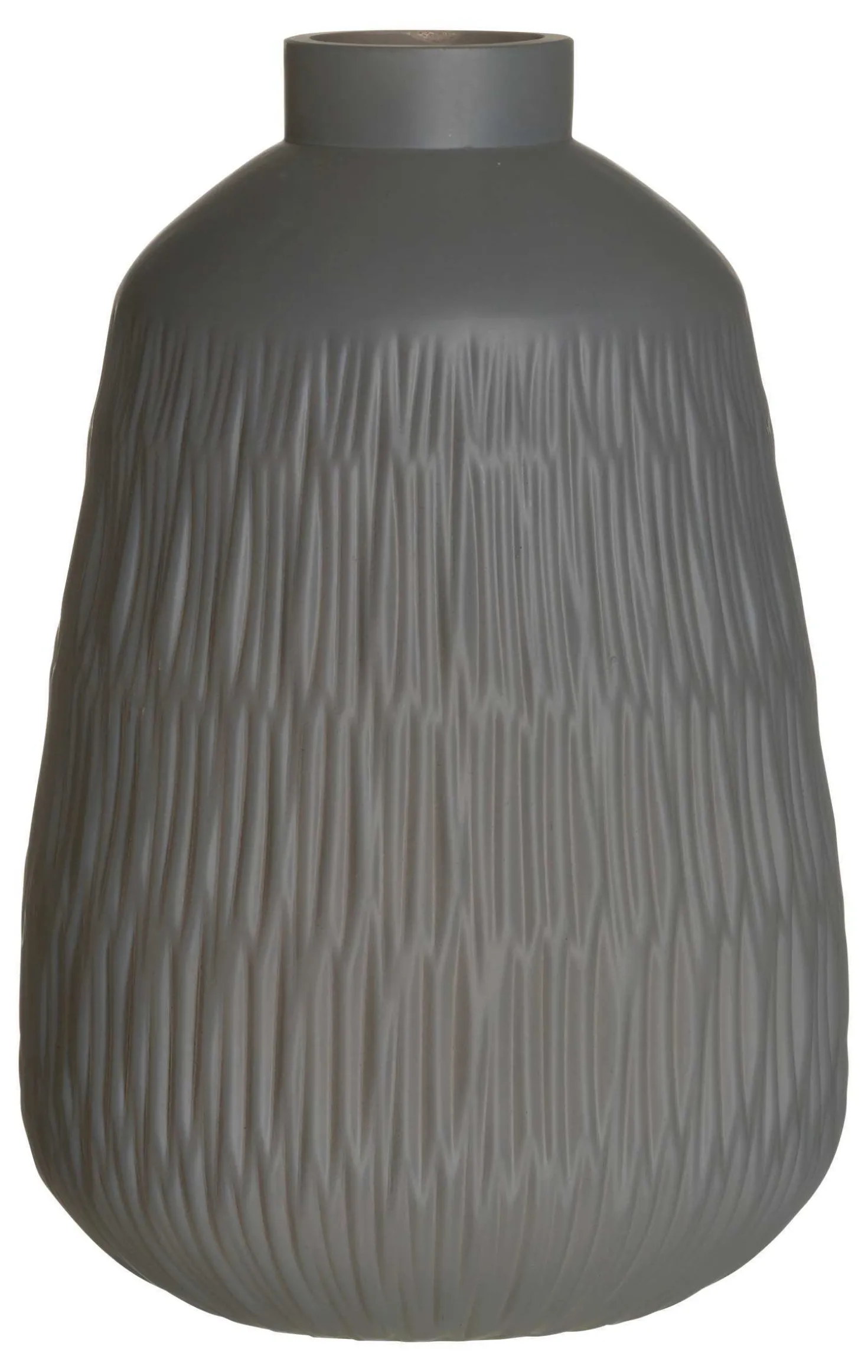 Vase Anja | 21,5 x 21,5 x 32,5 cm | grau