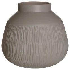 Vase Anja | 28 x 28 x 25,5 cm | taupe