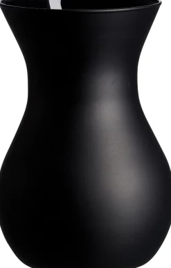 Vase Annalena | 12 x 12 x 18 cm | matt schwarz