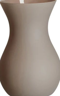 Vase Annalena | 12 x 12 x 18 cm | matt braun