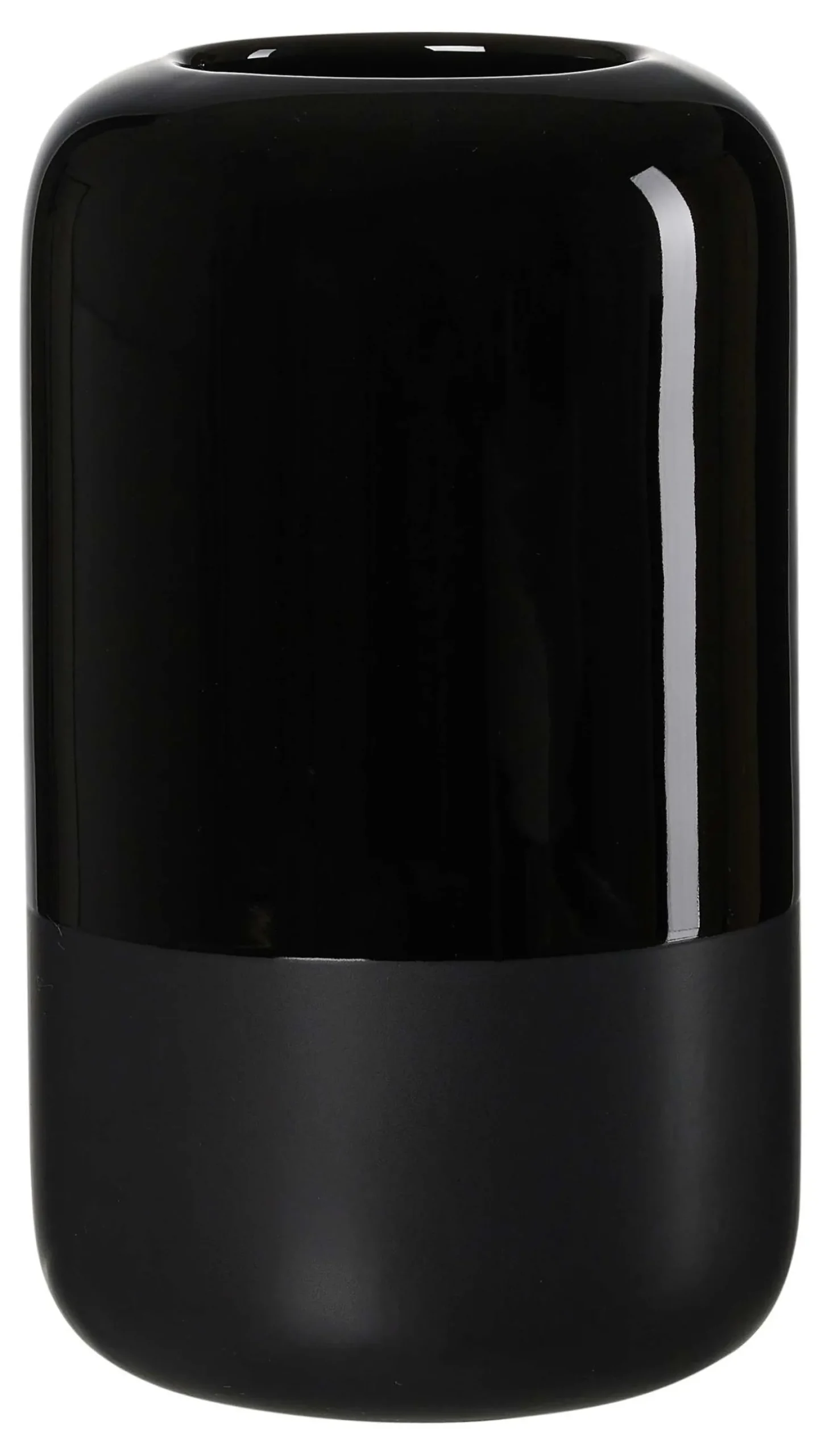 Vase Dome | 14,5 x 14,5 x 25 cm | schwarz