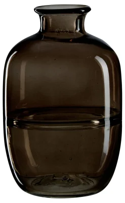 Vase Larissa | 12 x 12 x 16 cm | braun