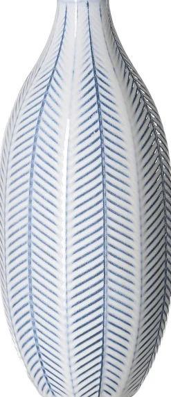 Vase Reef | 10 x 10 x 23 cm | blau