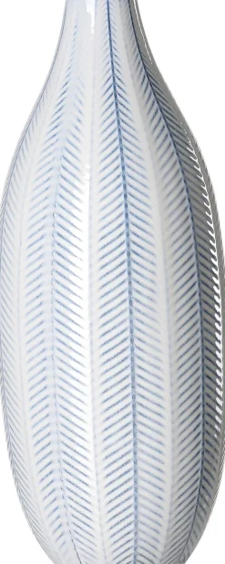 Vase Reef | 16 x 16 x 40 cm | blau