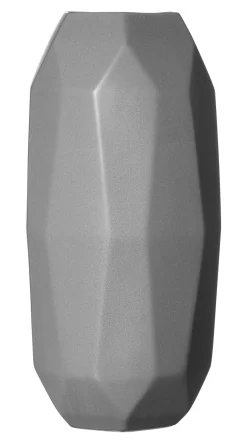 Vase Terni | 15,5 x 15,5 x 33 cm | grau