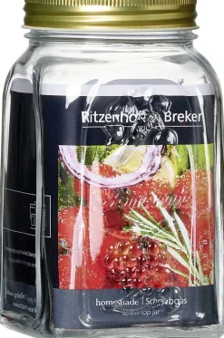 Vorratsglas Homemade | 1 Liter | rechteckig